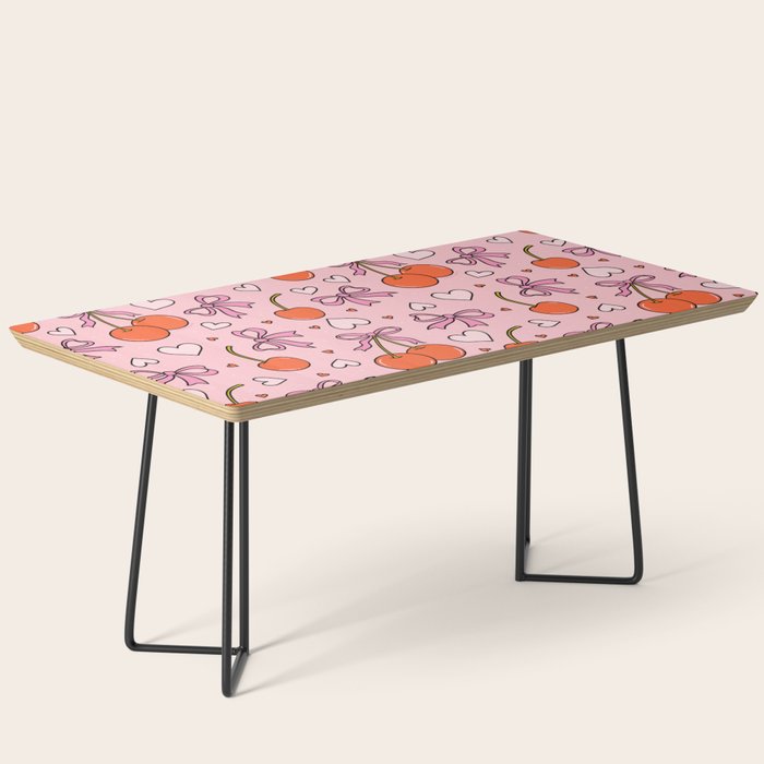 Valentine Cherry Print Coffee Table Gallery Image 1