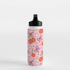 Valentine Cherry Print Water Bottle Gallery Image 3
