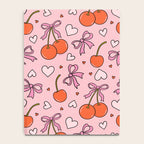 Valentine Cherry Print Notebook Gallery Image 4