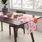 Valentine Cherry Print Table Runner Gallery Image 2