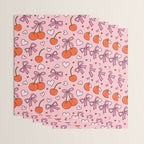 Valentine Cherry Print Wrapping Paper Gallery Image 3