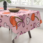 Valentine Cherry Print Tablecloth Gallery Image 3