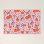 Valentine Cherry Print Welcome Mat Gallery Image 1