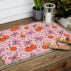 Valentine Cherry Print Outdoor Rug Gallery Image 2
