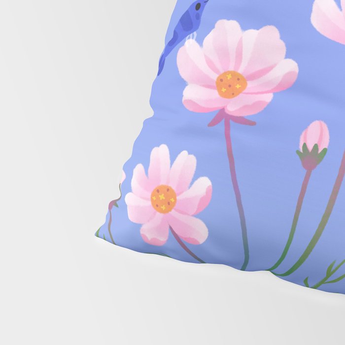 Cosmos and shrimp Pillow Sham Gallery Image 4