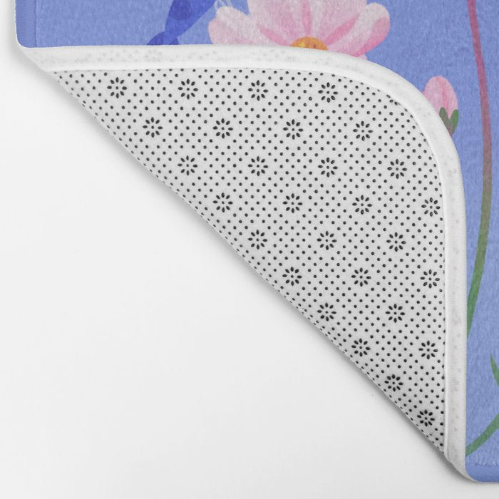 Cosmos and shrimp Bath Mat Gallery Image 2