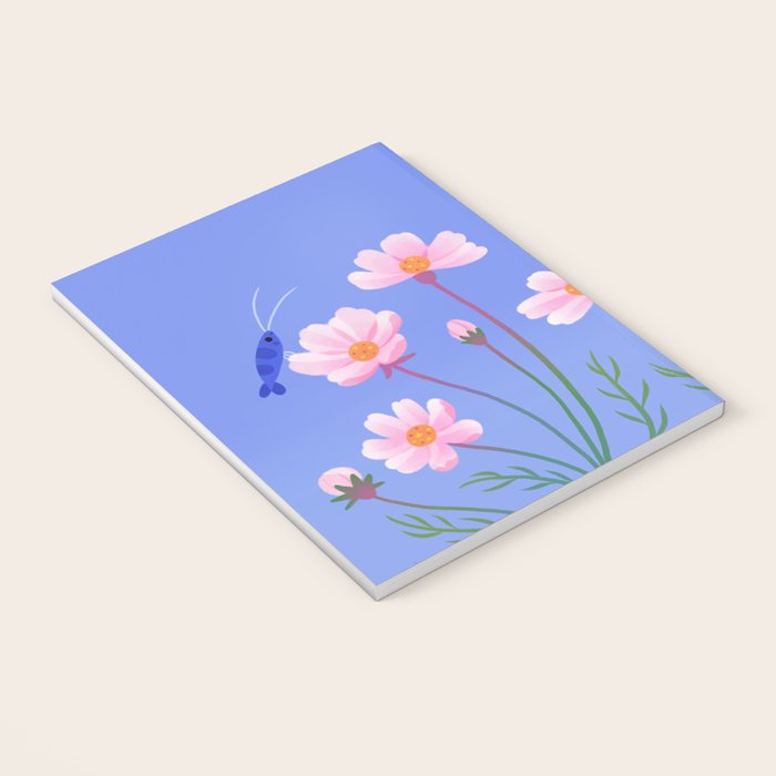 Cosmos and shrimp Notebook Gallery Image 3