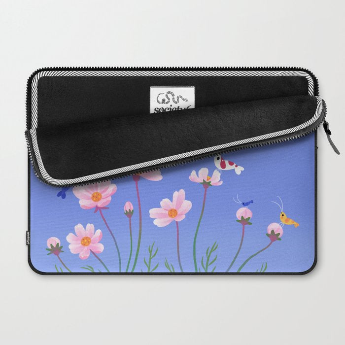 Cosmos and shrimp Laptop Sleeve Gallery Image 2
