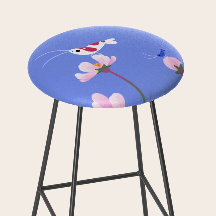 Cosmos and shrimp Stool Gallery Image 2
