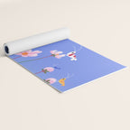 Cosmos and shrimp Yoga Mat Gallery Image 2