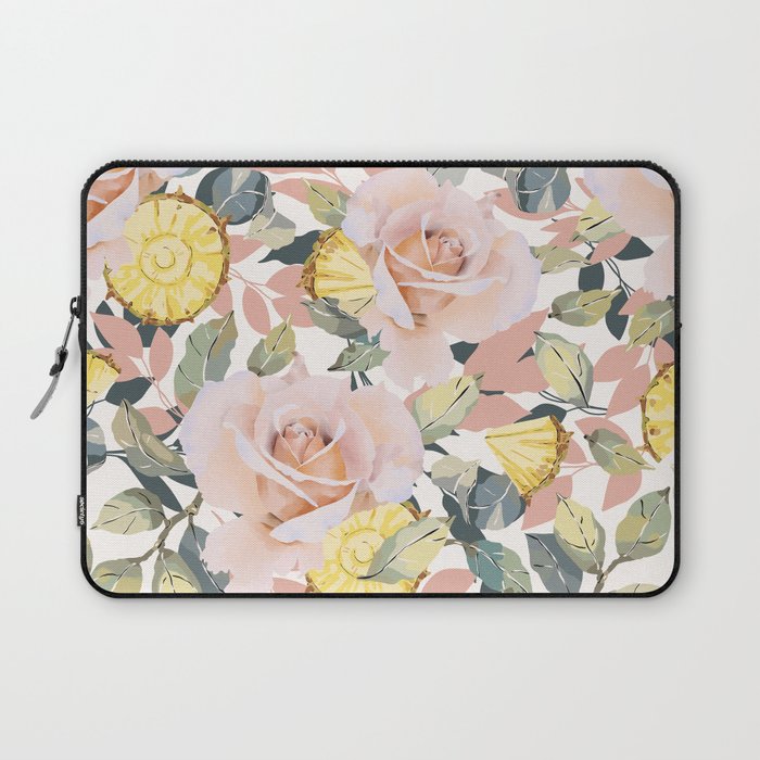 Pineapple wedges on rose bushes P Laptop Sleeve Gallery Image 1