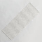  AEGEAN SIMPLE TICKING STRIPE JUTE Yoga Mat Gallery Image 1