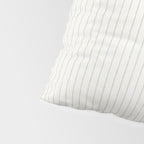 AEGEAN SIMPLE TICKING STRIPE JUTE Pillow Sham Gallery Image 4