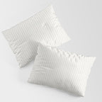  AEGEAN SIMPLE TICKING STRIPE JUTE Pillow Sham Gallery Image 3