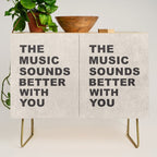 The Music Sounds Better With You Credenza Gallery Image 1
