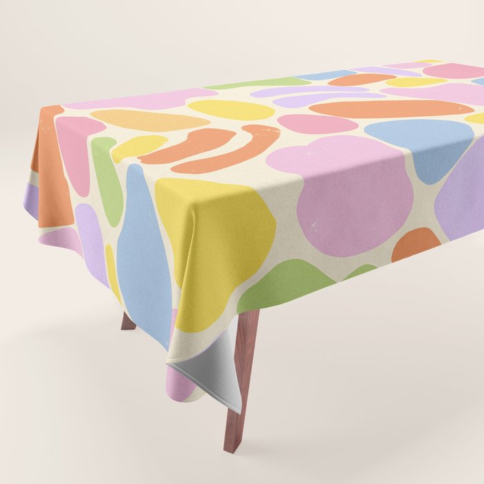 Pastel stones Tablecloth Gallery Image 1