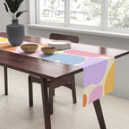 Pastel stones Table Runner Gallery Image 2