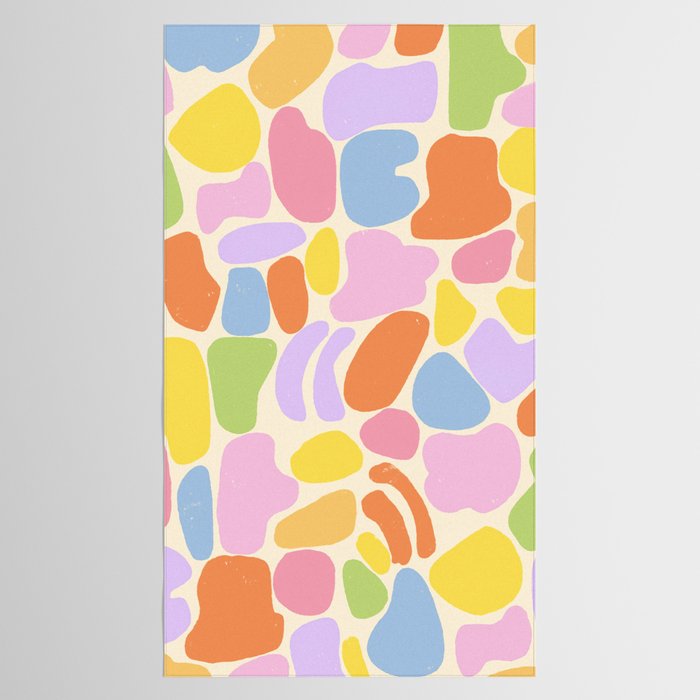 Pastel stones Tablecloth Gallery Image 2