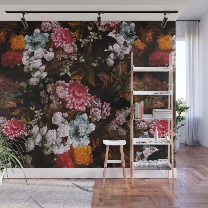 Moonlight Garden III Wall Mural Gallery Image 1