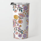 Butterfly Floral Garden  Travel Mug Gallery Image 3