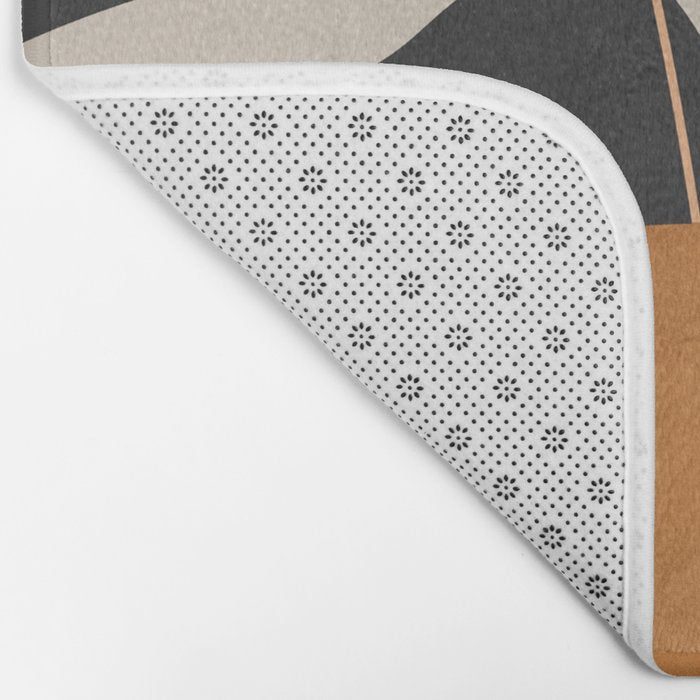 Minimal Abstract Art Vase Plant 11 Bath Mat Gallery Image 2