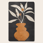 Minimal Abstract Art Vase Plant 11 Cutting Board Gallery Image 1