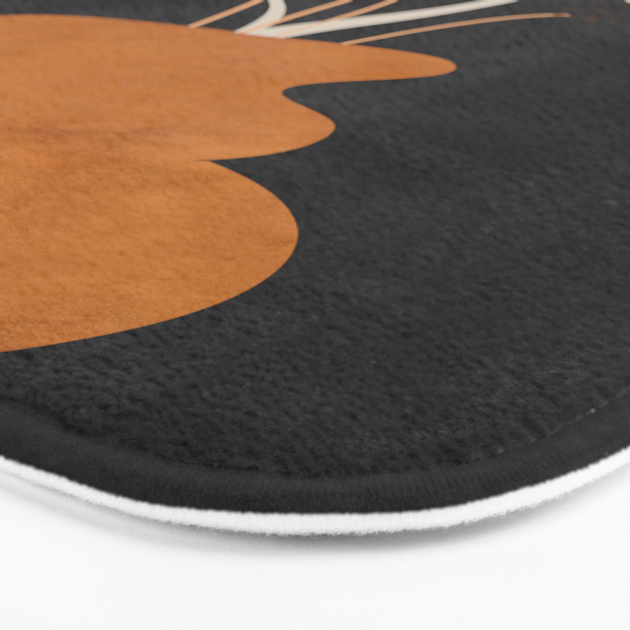 Minimal Abstract Art Vase Plant 11 Bath Mat Gallery Image 3