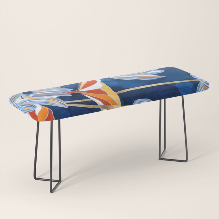 Bold Botanical Bench Gallery Image 1