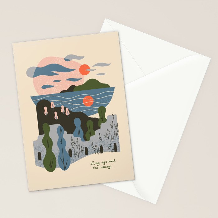 Long Ago And Far Away Stationery Card Gallery Image 2