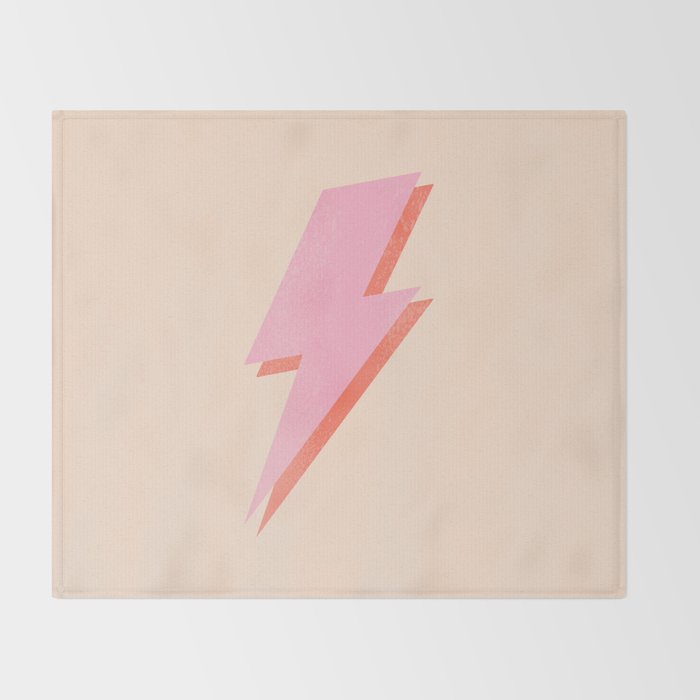 Thunderbolt: The Peach Edition Throw Blanket Gallery Image 2