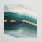 Waters Edge Reflection Wrapping Paper Gallery Image 3