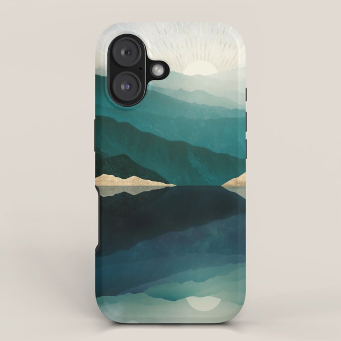 Waters Edge Reflection iPhone Case Gallery Image 1
