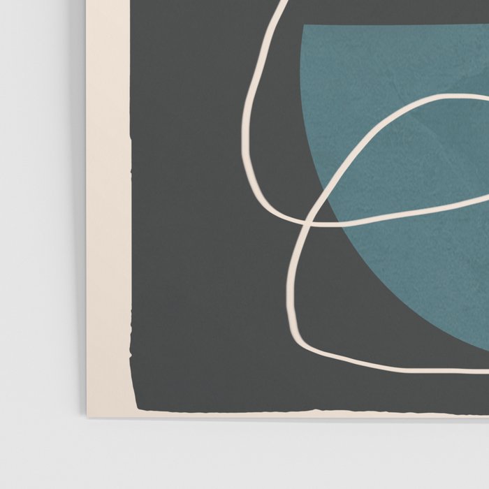 Minimal Colorful Abstract Shapes 8 Poster Gallery Image 3