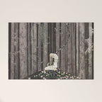 kay nielsen And then she lay on a little green patch in the midst of the gloomy thick wood Welcome Mat Gallery Image 1