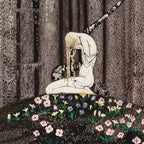 kay nielsen And then she lay on a little green patch in the midst of the gloomy thick wood Coffee Mug Gallery Image 2