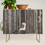 kay nielsen And then she lay on a little green patch in the midst of the gloomy thick wood Credenza Gallery Image 1