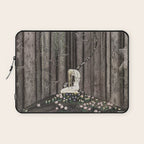 kay nielsen And then she lay on a little green patch in the midst of the gloomy thick wood Laptop Sleeve Gallery Image 1