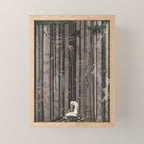 kay nielsen And then she lay on a little green patch in the midst of the gloomy thick wood Mini Art Print Gallery Image 1