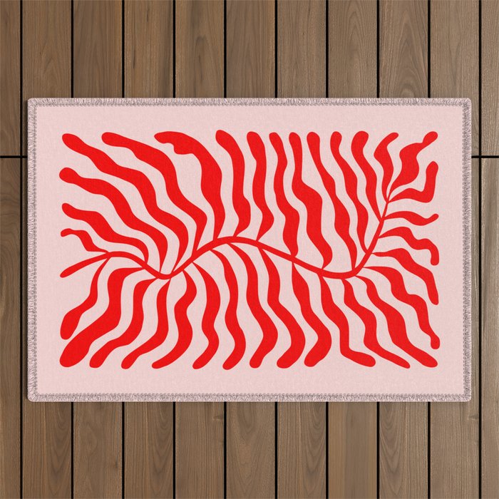 Funky Herbs: Matisse Edition Outdoor Rug Gallery Image 1