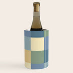 Bold Natural Checks Pattern - Large VIII Wine Chiller Gallery Image 3