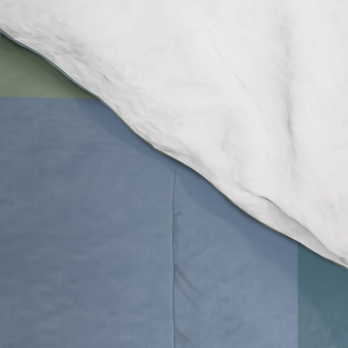 Bold Natural Checks Pattern - Large VIII Comforter Gallery Image 4
