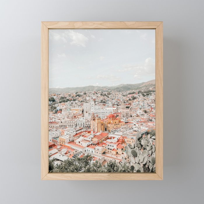 Mexico City View Mini Art Print Gallery Image 1