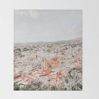 Mexico City View Throw Blanket Gallery Image 2