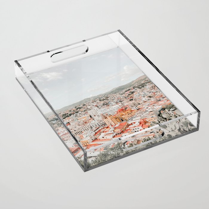 Mexico City View Acrylic Tray Gallery Image 1