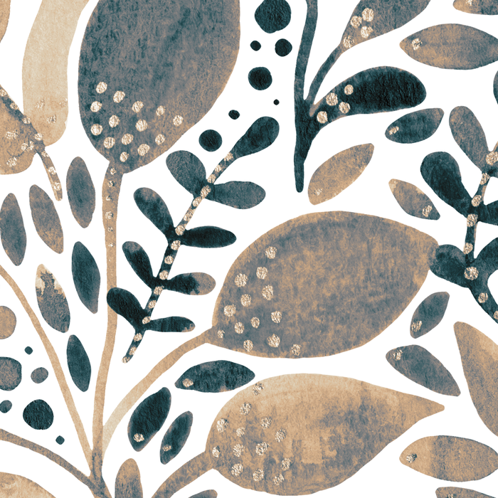 Watercolor branches and leaves - neutral Coffee Mug Gallery Image 2