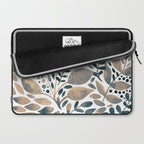 Watercolor branches and leaves - neutral Laptop Sleeve Gallery Image 2
