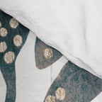 Watercolor branches and leaves - neutral Comforter Gallery Image 4