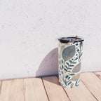Watercolor branches and leaves - neutral Travel Mug Gallery Image 4