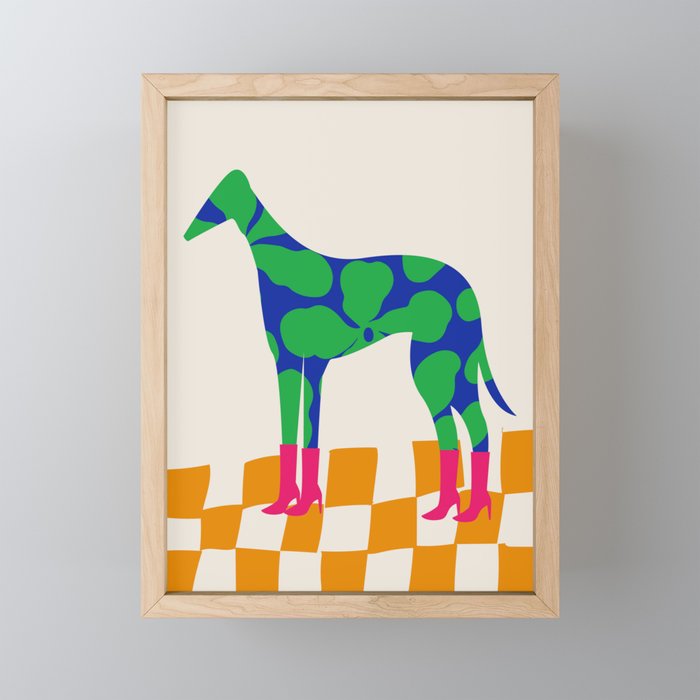 Fashion Dog Mini Art Print Gallery Image 1