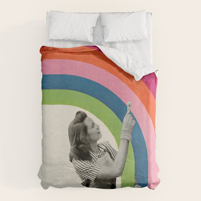 Paint a Rainbow Duvet Cover Gallery Image 6
